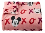 The Big One Plush Throw Blanket Valentine's Day X Mickey Minnie 60 72 Soft. Fixed Price $25.00.