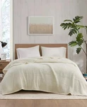 Woolrich Burlington Berber Blanket, Full/queen, Ivory, New. Fixed Price $35.00.
