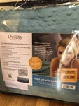 New Quility Weighted Blanket 60"X80" 15 Lbs Aqua Gray Cotton Minky Duvet Cover. Fixed Price $69.99.