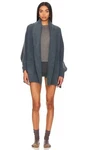 Barefoot Dreams Cozychic Blanket Wrap In Smokey Blue One Size BDWCC22102. Fixed Price $60.00.