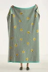New Anthropologie Sonnie Lemons 50" X 60" Throw Blanket. Fixed Price $85.00.