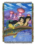 Disney Aladdin Whole New World Tapestry Fleece Throw Blanket 46" X 60". Fixed Price $34.99.
