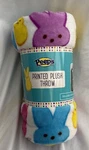 Peeps Plush Throw Blanket 50X60 Bunnies. Fixed Price $16.99.