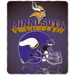 Minnesota Vikings Nfl Northwest "mirror" Fleece Throw. Fixed Price $18.99.