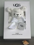 Ugg Lamb Lovey And Blanket Set In Gift Box Oeko-tex Retail Price: $148.00 New!. Fixed Price $120.00.