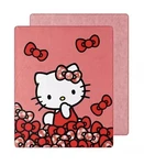 Hello Kitty Fleece Cloud Throw With Faux Fur Reverse, 50" 60". Fixed Price $22.00.