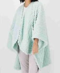 Berkshire Wearable Blanket Women's Throw Robe Plush Fleece With Pockets Qvc New. Fixed Price $34.99.