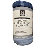 Member's Mark Super Soft Down Alternative Reversible Blanket, 106"X94" (plaid. Fixed Price $24.99.