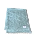 Yves Delorme Paris Sea Foam Mint Green Mohair Blanket Throw 55X67. Fixed Price $149.99.