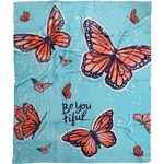Primitives By Kathy Throw Blanket Butterfly Pattern Be You Tiful Soft Plush. Fixed Price $19.54.
