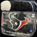 Houston Texans Nfl 60" 80" Plush Throw Blanket Northwest Company. Fixed Price $40.00.