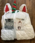Members Mark Cozy Critter Wrap Unicorn Faux Fur Super Soft Blanket 43 X81. Fixed Price $30.99.