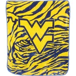 West Virginia Mountaineers Super Soft Raschel Throw Blanket, 50 X 60 Inch. Fixed Price $29.95.