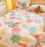 J-pinno Big Flower Colourful Kids Girls Teens Bed Fitted Twin, 2. Fixed Price $48.99.