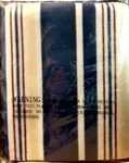 Lifestyle Product Plush All Purpose Blue Stripe Blanket Picnic Beach Concert Nib. Fixed Price $45.49.