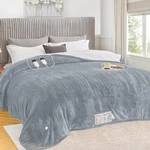 Manta Electrica Calefactable Tamano Queen 213 X 228 Cm Control Dual 10 Niveles. Fixed Price $89.02.
