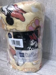 The Big One Oversized Plush Minnie Mouse Yellow Flower Throw Blanket, 5FT X 6. Fixed Price $26.89.