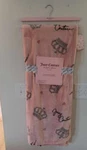 Juicy Couture Pink Throw Blanket 50X70 Soft Fleece Logo Crown Print Nwt. Fixed Price $19.75.