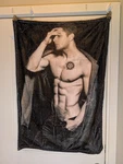 Dean Winchester Supernatural Tv Show Soft Throw Blanket Tapestry 26" X 40". Fixed Price $18.74.