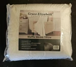 Grace Elizabeth Luxury Linens Oversize Waffle Weave Throw 50 70 Micro Flannel. Fixed Price $20.00.