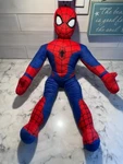 Marvel Ultimate Spiderman Large/jumbo Stuffed Plush Doll Machine Washable 19". Fixed Price $15.99.