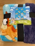 Northwest Character Plush Faux Fur Kids Throw Blanket, 50" 60", Bluey Dancing. Fixed Price $10.00.