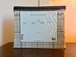 Ralph Lauren Home Conard 100% Wool Throw Blanket Classic Cream Multi. Fixed Price $320.00.