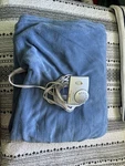 Biddeford Queen Electric Heated Sapphire Blue Auto Off. Fixed Price $18.00.