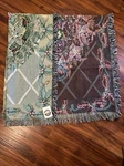Vtg 1997 Manual Woodworkers And Weavers Throw Tapestry Blanket Approx. 50"X70''. Fixed Price $60.00.