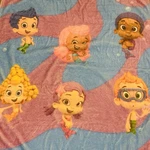 Bubble Guppies Blue Blanket Nickelodeon Soft Throw Toddler Bedding. Fixed Price $29.52.