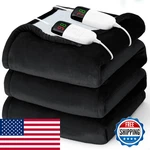 Bomova Heated Electric Blanket Queen Size - 84 X 90 Heating Dual. Fixed Price $77.24.