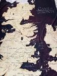 Game Thrones Westeros Map Plush Fleece Throw Blanket Hbo Soft Cozy Clean 60". Fixed Price $9.99.
