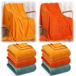 Fleece Throw Blanket Pack 50X60 Inch Plush Flannel Soft Sofa Couch Green. Fixed Price $56.36.