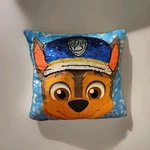 Nickelodeon Paw Patrol Cuddle Throw Pillow 12" With Reversible Sequins. Fixed Price $5.00.