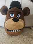Five Nights At Freddys 16" Fazbear Head Face Plush Pillow - Fnaf. Fixed Price $12.99.