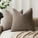 Foindtower Soft Textured Throw 20" (pack 2), Taupe Grey. Fixed Price $25.92.