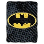Dc Comics Batman Logo Silky Soft Throw Blanket 40" X 50". Fixed Price $12.99.