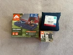 Ozark Trail Twin Air Bed 10" Height Blue Vinyl Fast Release Valve Adults. Fixed Price $24.00.