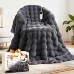 Celpack Heated Blanket Throw Heating 1/2/4/6/9/12 Hours Auto-off. Fixed Price $198.60.
