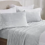 Ny Loft Ultra Soft Micro Fleece Sheets Set With Extra Deep Pockets. Fixed Price $71.99.
