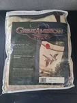 Great American Home Blanket Throw Wild Geese Lodge Cabin Art Hunting 60"X 80". Fixed Price $89.98.