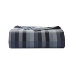 Eddie Bauer Cotton Blanket (windsor Stripe-blue). Fixed Price $54.99.