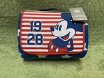Disney Store 1928 Picnic Blanket Strap Mickey Mouse Stars Stripes 70X80" Nwt. Fixed Price $19.99.
