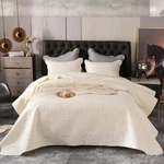 Solid Color Bedspread High Quality Fancy Sewing Blanket Luxury Nordic Decorative. Fixed Price $42.15.