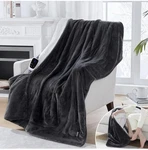 Sealy Electric Heating Blanket Foot Pocket Sherpa Auto Shut Off Dark Grey. Fixed Price $66.45.