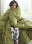 New The Company Store Lacrosse Down Blanket 100% Cotton Free Shipping. Fixed Price $137.99.