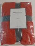 Threshold Throw Blanket Red Chenille 50X60 Soft Home Decor Bedding Target Gift. Fixed Price $19.99.