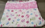 Westpoint Home Twin 1 Flat Sheet Pink White Butterflies Flowers Bedding Linen. Fixed Price $15.00.