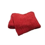 Scene Weaver Divine Chunky Cable Knit Throw, Cadenza Red. Fixed Price $72.78.