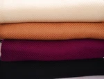 Pure 100% Cashmere Pashmina Wool Warm Travel Blanket 4 Ply Throw. Fixed Price $125.00.